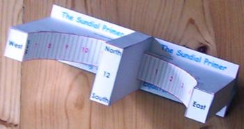 Equatorial Ring Sundial Model
